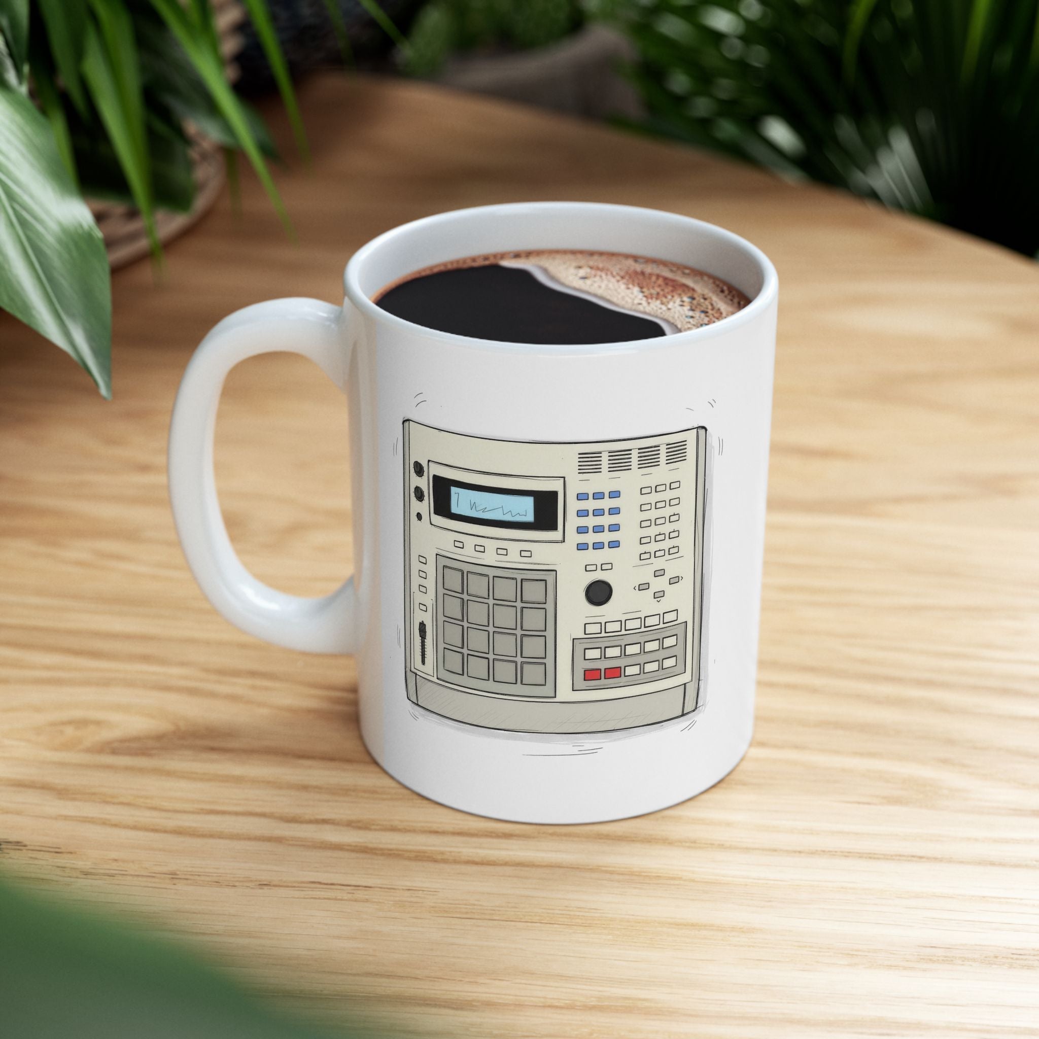 Vintage Drum Machine — Mug