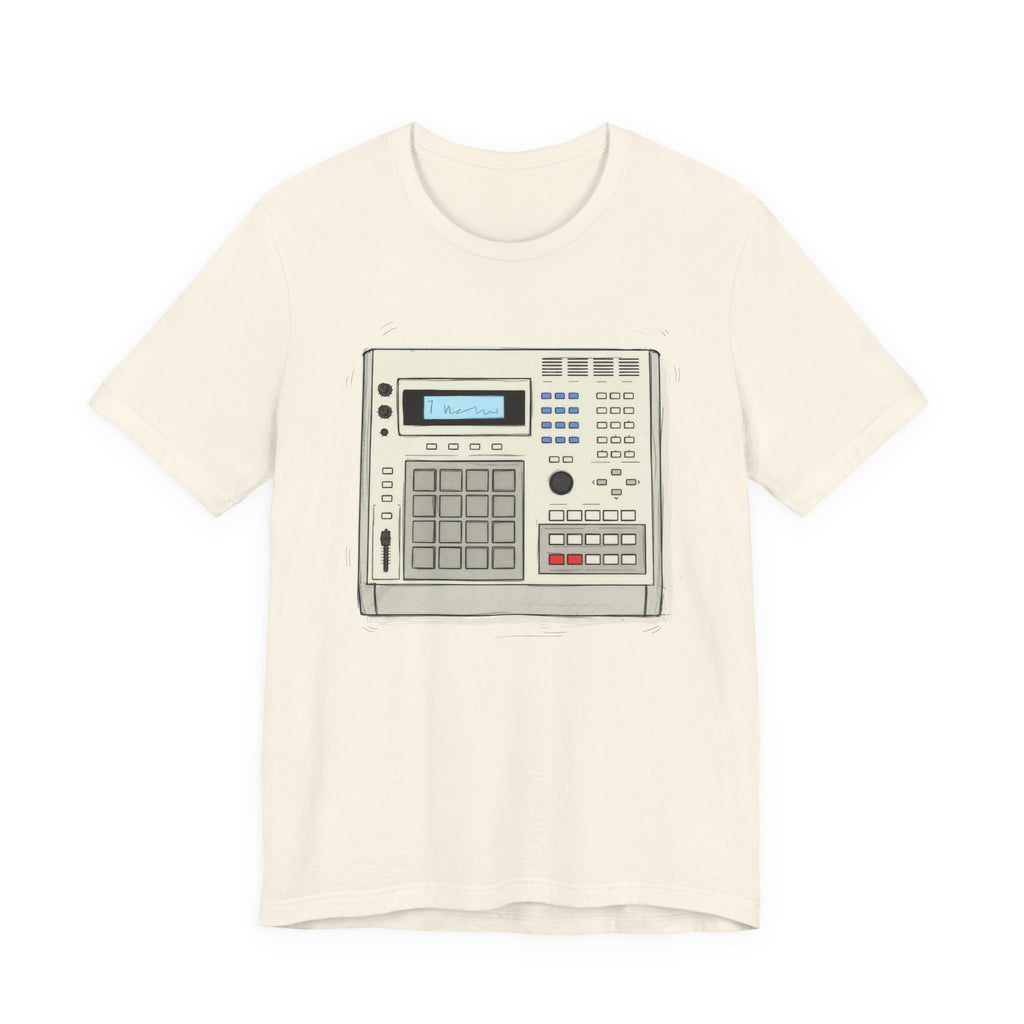 Vintage Drum Machine — Natural Tee