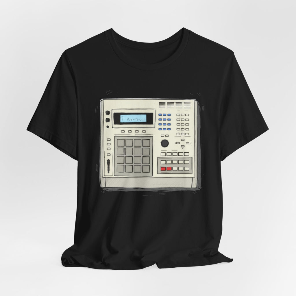 Vintage Drum Machine — Black Tee